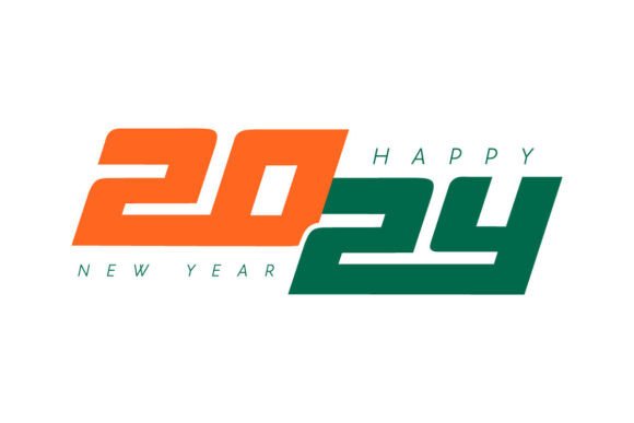 2024 New Year Design PNG: A Versatile Tool for Celebratory Graphics