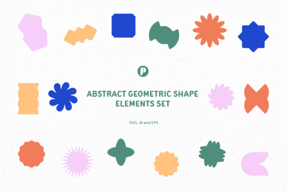 Abstract Geometric Shape Elements Set: A Design Tool for Everyone