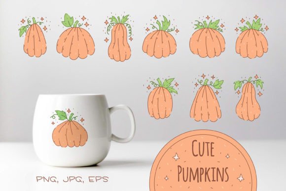 Cute Pumpkins Sublimation: A Versatile Design Trend for Seasonal Creativity