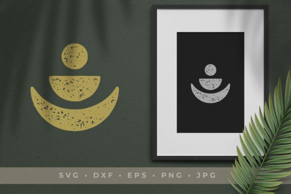 Exploring the Symbolism and Uses of an Abstract Esoteric Amulet with Half Moon and Human Icon