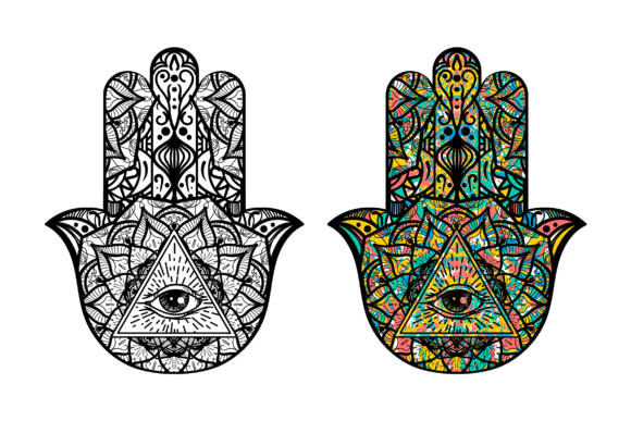 Eye in Hamsa Hand: A Symbol of Protection and Creativity