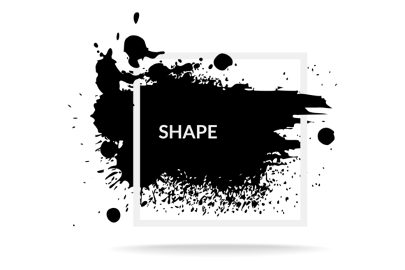 Paint Splatter Frame: A Unique Design Element for Creative Projects