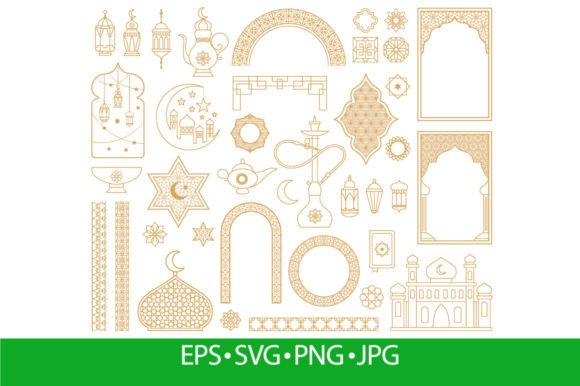 Traditional Arabic Muslim Oriental Gold Decorative Elements: A Deep Dive into Cultural and Artistic Significance